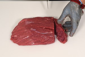 Denver Steak (large, cut across the grain) Meat Cut Spec Step 6